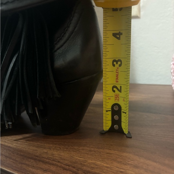 Sam Edelman Louie Fringe Boots Leather - Picture 6 of 6